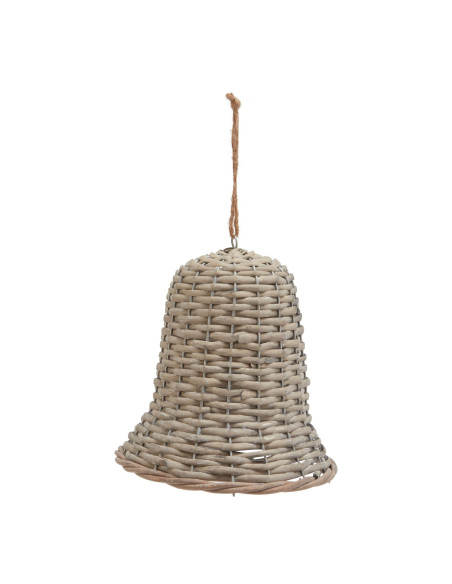 Hill Interiors The Noel Collection Extra Large Wicker Bell Decoration 23279 - Authentic Hill Interiors furniture directly from