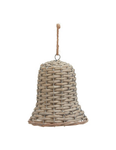 Hill Interiors The Noel Collection Large Wicker Bell Decoration 23278 - Authentic Hill Interiors furniture directly from FastDa