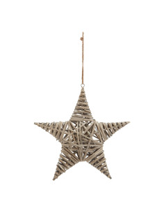 Hill Interiors The Noel Collection Large Wicker Star Decoration 23282 - Authentic Hill Interiors furniture directly from FastDa