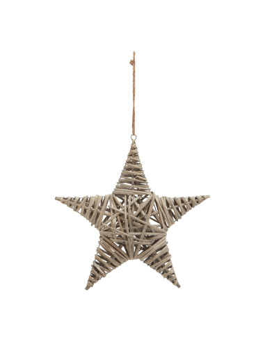 Hill Interiors The Noel Collection Large Wicker Star Decoration 23282 - Authentic Hill Interiors furniture directly from FastDa
