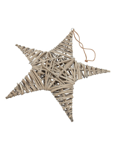 Buy Hill Interiors 23282 The Noel Collection Large Wicker Star Decoration online in UK with fast delivery from FastDaddy UK, yo