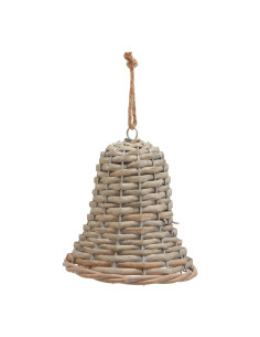 Hill Interiors The Noel Collection Medium Wicker Bell Decoration 23277 - Authentic Hill Interiors furniture directly from FastD