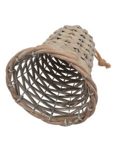 Hill Interiors The Noel Collection Medium Wicker Bell Decoration 23277 - Authentic Hill Interiors furniture directly from FastD 2