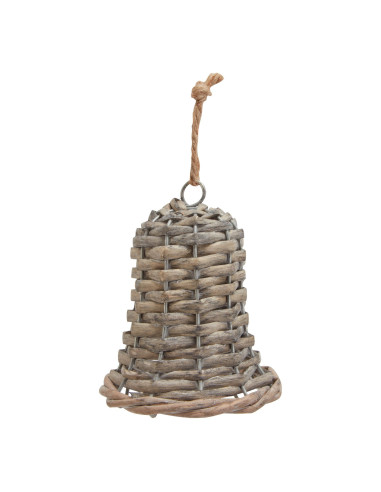 Hill Interiors The Noel Collection Small Wicker Bell Decoration 23276 - Authentic Hill Interiors furniture directly from FastDa