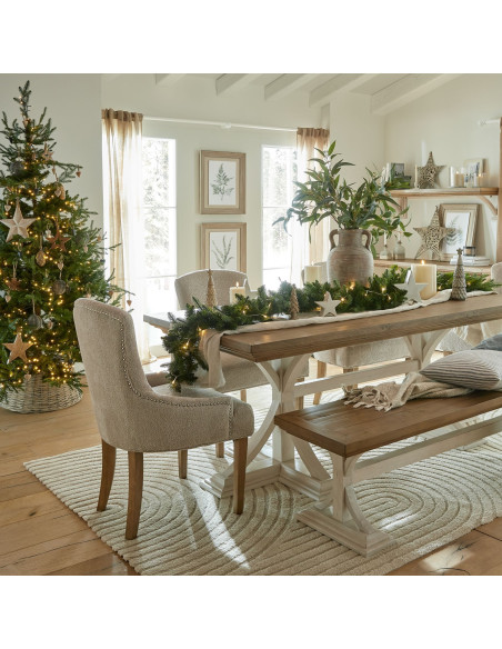 Affordable industrial style furniture Hill Interiors The Noel Collection Wicker Bauble 23284 for modern home decor, free shippi