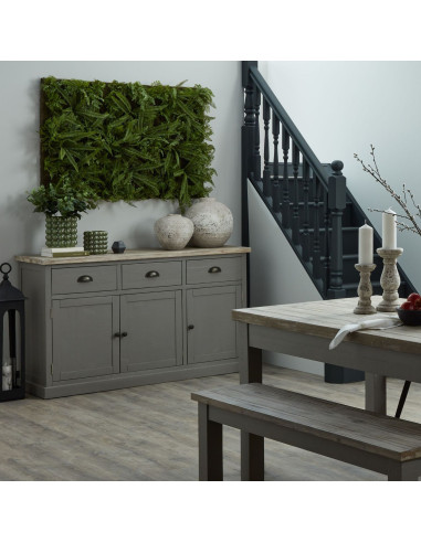 Affordable industrial style furniture Hill Interiors Tiber Large Stone Ceramic Vase 22246 for modern home decor, free shipping