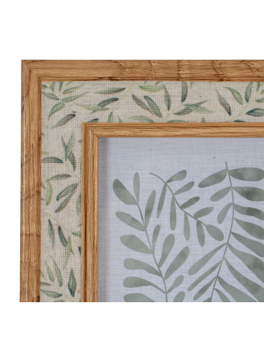 High-quality metal and wood construction of Hill Interiors SKU 24641 Tundra Photo Frame 4X6, detailed view for UK customers.