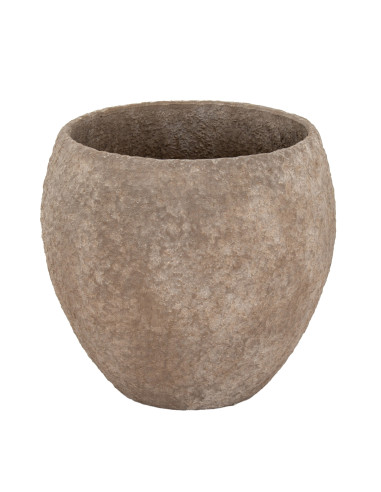 Full dimensions and specifications of Hill Interiors Umber Pot Belly Set Of 3 Planters 24524: Height 50.00cm, Width 55.00cm, pe