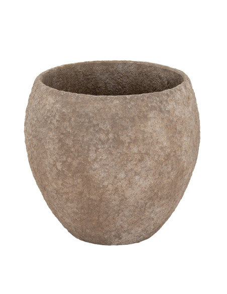 Full dimensions and specifications of Hill Interiors Umber Pot Belly Set Of 3 Planters 24524: Height 50.00cm, Width 55.00cm, pe