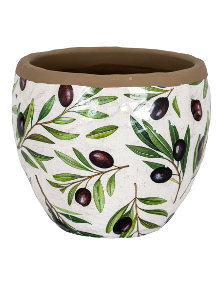 Hill Interiors Verdal Olive Medium Planter 24603 - Authentic Hill Interiors furniture directly from FastDaddy UK. Exclusive col