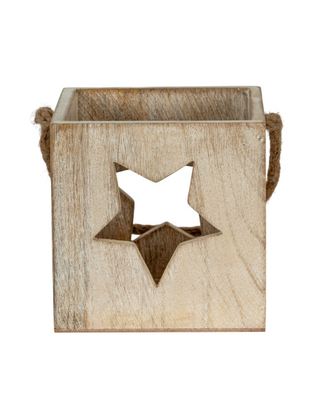 Buy Hill Interiors 21844 Washed Wood Large Star Tealight Candle Holder online in UK with fast delivery from FastDaddy UK, your