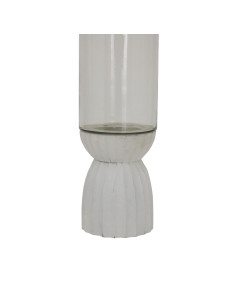 Hill Interiors White Carved Hurricane Lantern 24206 - Authentic Hill Interiors furniture directly from FastDaddy UK. Exclusive 2