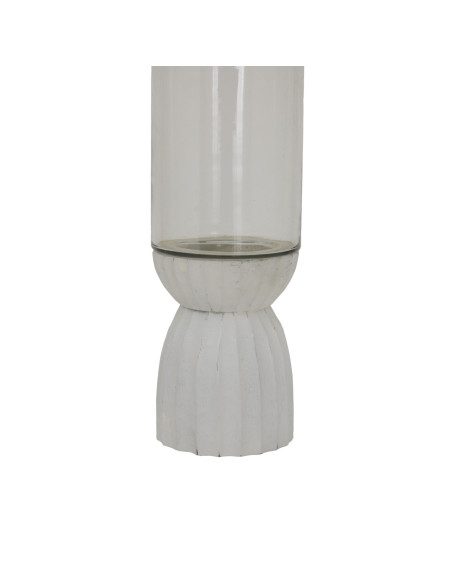 Buy Hill Interiors 24206 White Carved Hurricane Lantern online in UK with fast delivery from FastDaddy UK, your furniture exper