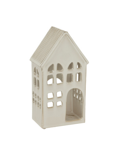 Buy Hill Interiors 24245 White Ceramic House Tea Light Holder online in UK with fast delivery from FastDaddy UK, your furniture