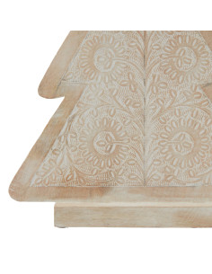 Hill Interiors White Wash Collection Wooden Large Patterned Decorative Tree 23456 - Authentic Hill Interiors furniture directly 2