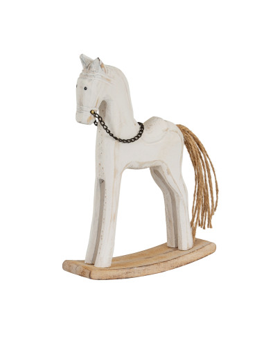 Hill Interiors Whitewashed Rustic Rocking Horse 24113 - Authentic Hill Interiors furniture directly from FastDaddy UK. Exclusiv