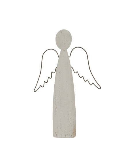 Hill Interiors Whitewashed Rustic Standing Angel 24049 - Authentic Hill Interiors furniture directly from FastDaddy UK. Exclusi