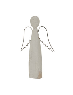Hill Interiors Whitewashed Rustic Standing Angel 24049 - Authentic Hill Interiors furniture directly from FastDaddy UK. Exclusi 2