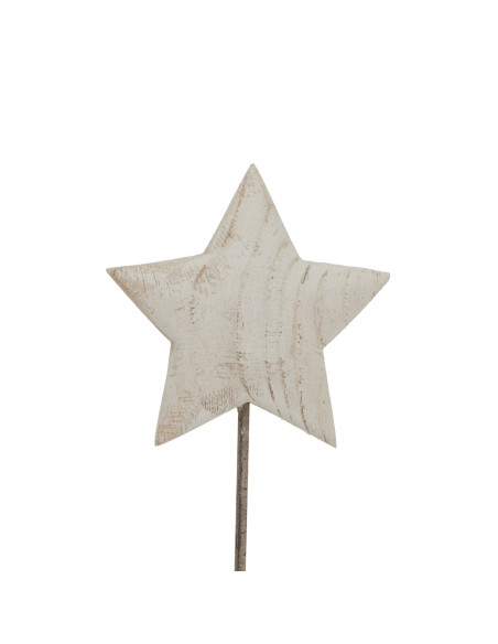 Buy Hill Interiors 24035 Whitewashed Rustic Star On Stand online in UK with fast delivery from FastDaddy UK, your furniture exp