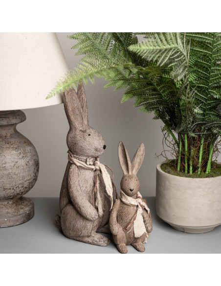 Full dimensions and specifications of Hill Interiors Winter Bunny Rabbit - Small 16360: Height 21.00cm, Width 9.00cm, perfect f