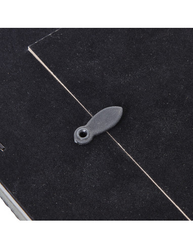 High-quality metal and wood construction of Hill Interiors SKU 23693 Woven Photo Frame 5X7, detailed view for UK customers.