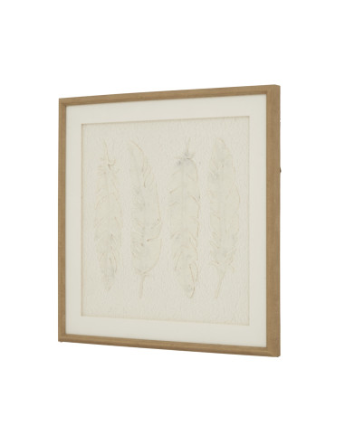 Buy Hill Interiors 23800 Alta White Feathers Art Mounted In Beaded Frame online in UK with fast delivery from FastDaddy UK, you