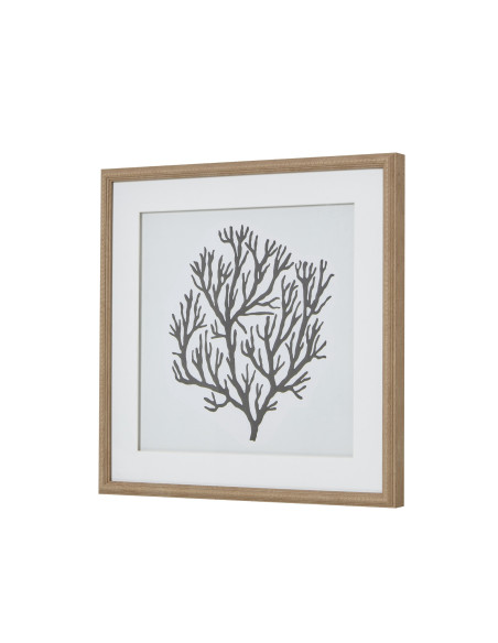 Buy Hill Interiors 23802 Atol Coral Art Mounted In Beaded Frame online in UK with fast delivery from FastDaddy UK, your furnitu