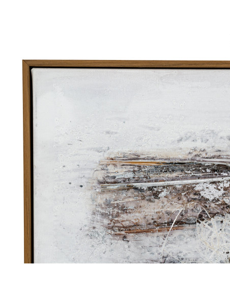 Affordable industrial style furniture Hill Interiors Ethereal Hand Painted Canvas In Frame 23992 for modern home decor, free sh