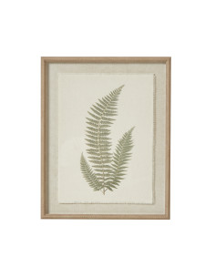 Hill Interiors Fern Art On Texture-Torn Paper With Beaded Frame 23798 - Authentic Hill Interiors furniture directly from FastDa