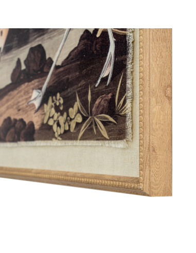 Buy Hill Interiors 24190 Flora & Fauna Collection Avocet On Linen In Beaded Frame online in UK with fast delivery from FastDadd