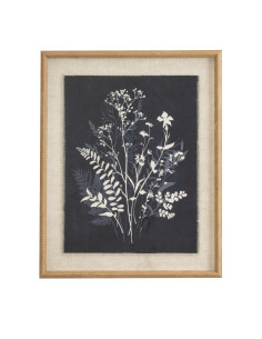 Hill Interiors Flora & Fauna Collection Grove On Linen In Beaded Frame 24205 - Authentic Hill Interiors furniture directly from