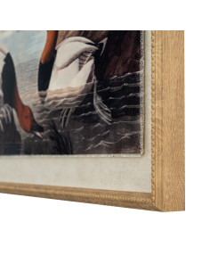 Hill Interiors Flora & Fauna Collection Pochards On Linen In Beaded Frame 24187 - Authentic Hill Interiors furniture directly f 2