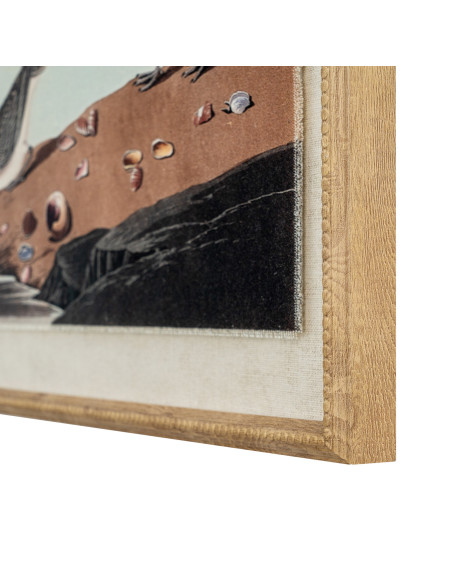 Buy Hill Interiors 24188 Flora & Fauna Collection Stints On Linen In Beaded Frame online in UK with fast delivery from FastDadd