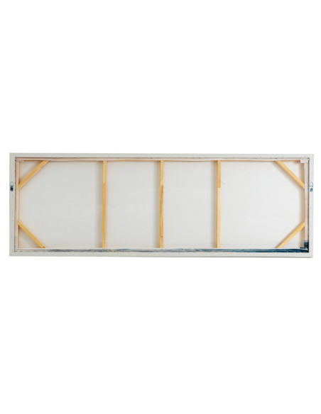 Full dimensions and specifications of Hill Interiors Ondra Hand Painted Canvas In Frame 24501: Height 50.00cm, Width 150.00cm,