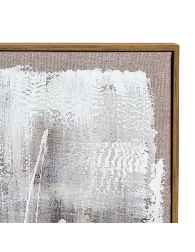 Affordable industrial style furniture Hill Interiors Outlook Hand Painted Canvas In Frame 23993 for modern home decor, free shi