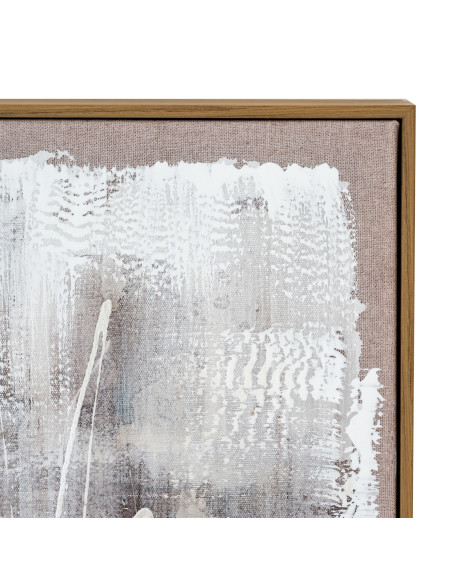 Affordable industrial style furniture Hill Interiors Outlook Hand Painted Canvas In Frame 23993 for modern home decor, free shi