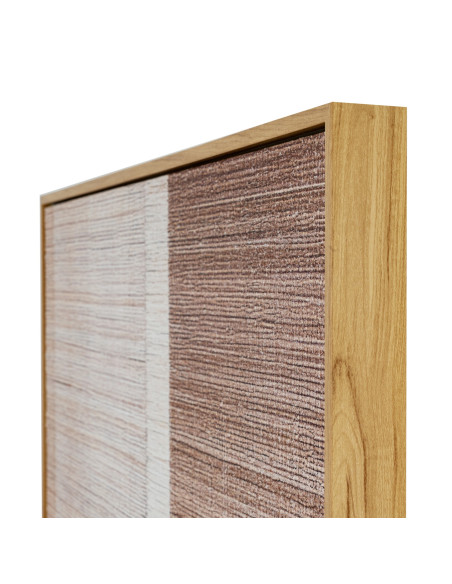 Affordable industrial style furniture Hill Interiors Umbora Hand Painted Canvas In Frame 24511 for modern home decor, free ship