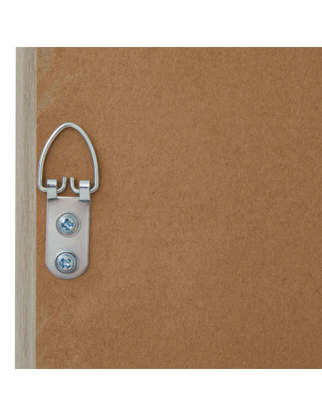 High-quality metal and wood construction of Hill Interiors SKU 23271 Watercolour Bracken Fern In Washed Wood Frame, detailed vi