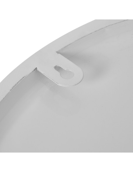 High-quality metal and wood construction of Hill Interiors SKU 21634 Brandon Wall Clock, detailed view for UK customers.