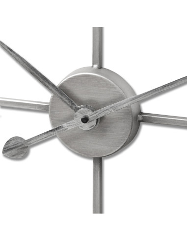 Buy Hill Interiors 17858 Large Silver Skeleton Wall Clock online in UK with fast delivery from FastDaddy UK, your furniture exp