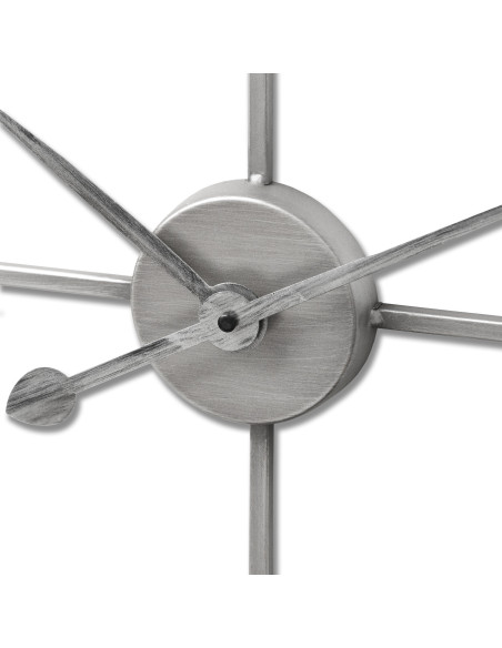 Buy Hill Interiors 17858 Large Silver Skeleton Wall Clock online in UK with fast delivery from FastDaddy UK, your furniture exp