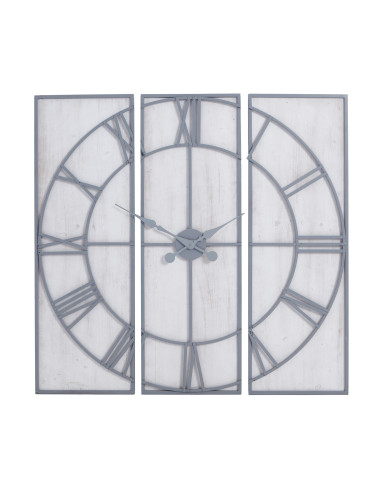 Hill Interiors Roza Panelled Wall Clock 21618 - Authentic Hill Interiors furniture directly from FastDaddy UK. Exclusive collec