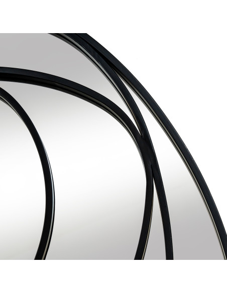 Affordable industrial style furniture Hill Interiors Brisa Swirl Mirror 24392 for modern home decor, free shipping options and