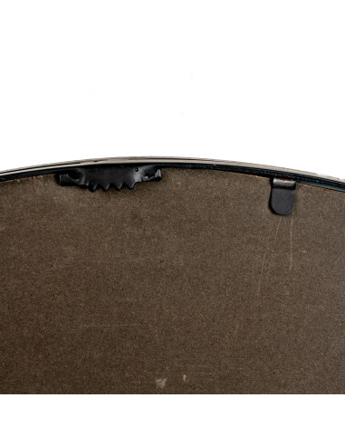 High-quality metal and wood construction of Hill Interiors SKU 24392 Brisa Swirl Mirror, detailed view for UK customers.