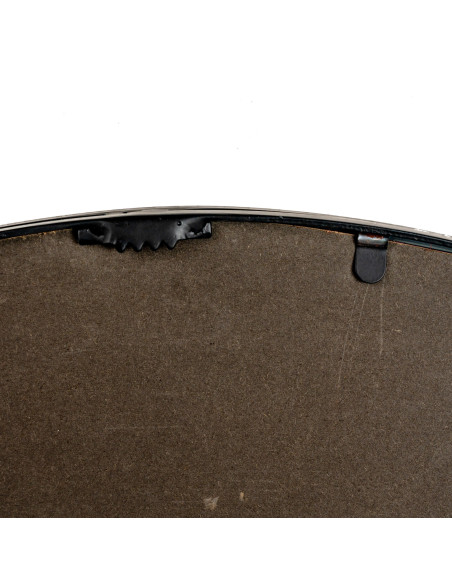 High-quality metal and wood construction of Hill Interiors SKU 24392 Brisa Swirl Mirror, detailed view for UK customers.