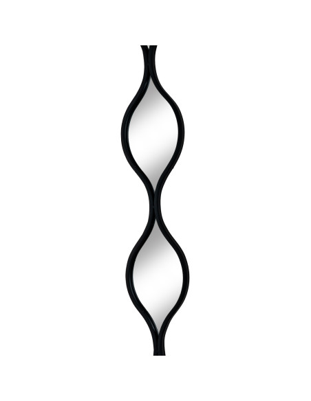 Buy Hill Interiors 24532 Decorative Hanging Black Mirror online in UK with fast delivery from FastDaddy UK, your furniture expe