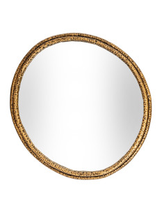 Hill Interiors Nahla Large Mirror With Dimpled Frame 24389 - Authentic Hill Interiors furniture directly from FastDaddy UK. Exc
