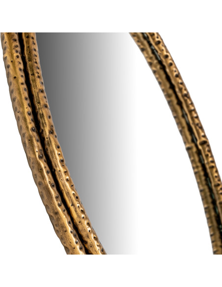 Buy Hill Interiors 24387 Nahla Medium Mirror With Dimpled Frame online in UK with fast delivery from FastDaddy UK, your furnitu