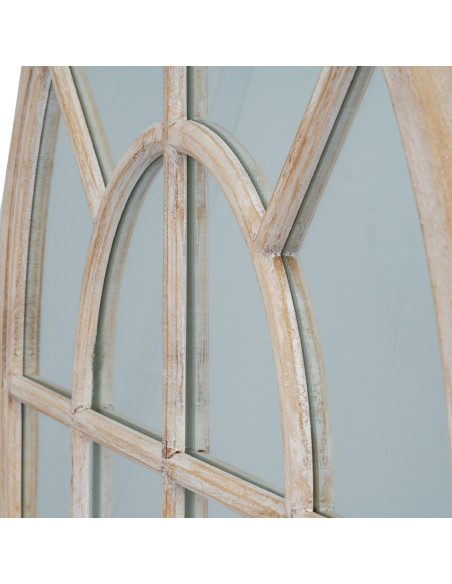 Buy Hill Interiors 24286 Washed Wood Arched Window Mirror online in UK with fast delivery from FastDaddy UK, your furniture exp