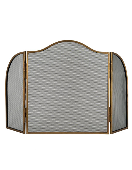 Hill Interiors Antiqued Brass Fire Screen 24541 - Authentic Hill Interiors furniture directly from FastDaddy UK. Exclusive coll